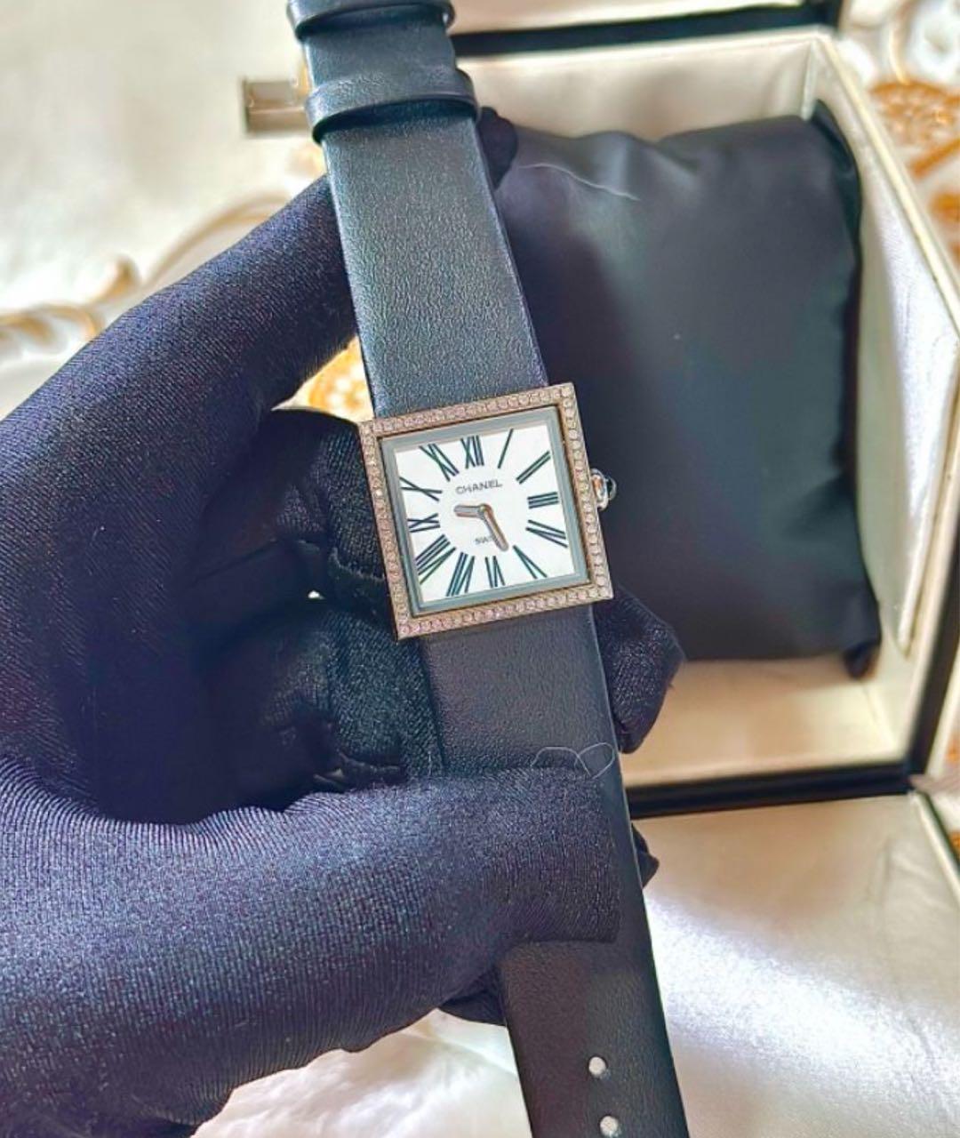CHANEL Белые часы, фото 6