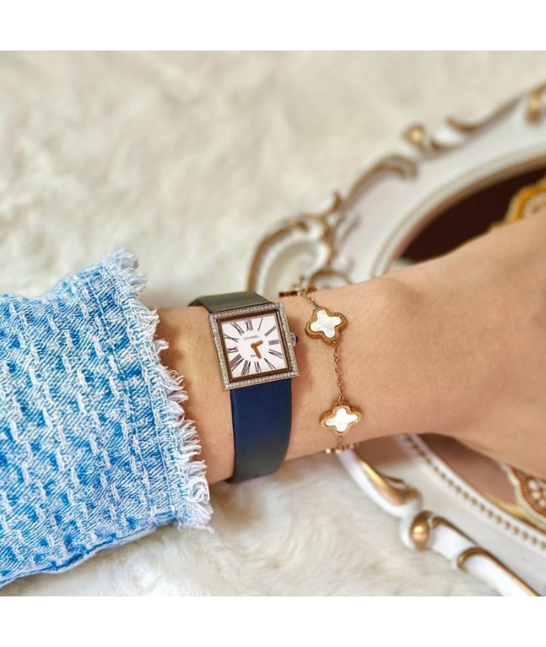 CHANEL Белые часы, фото 5