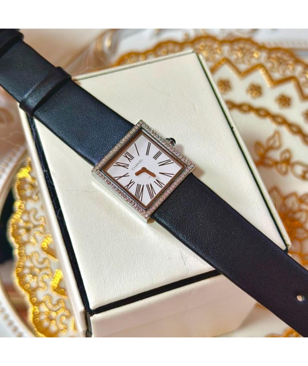 CHANEL Белые часы, фото 2