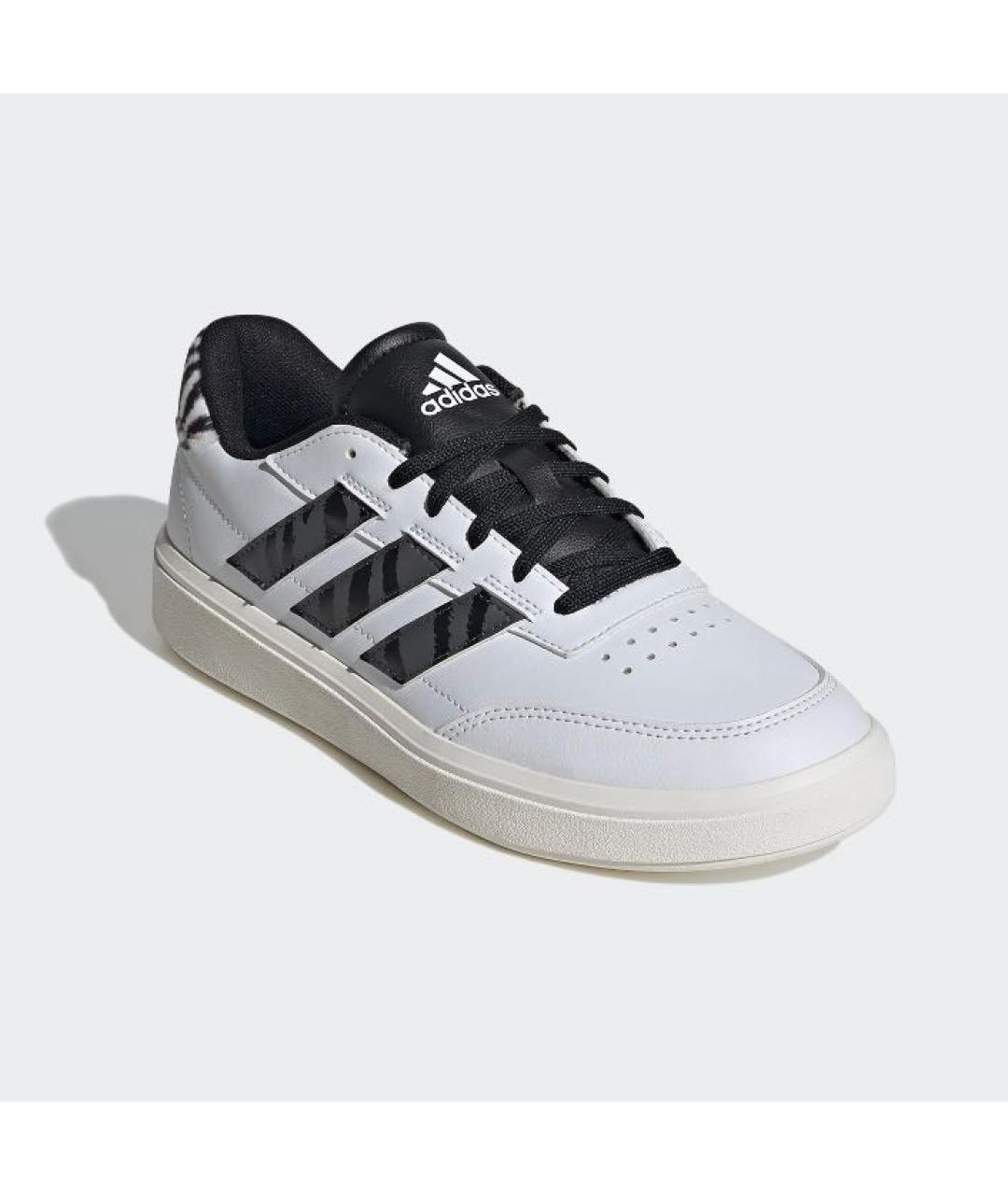 ADIDAS Белые кожаные низкие кроссовки / кеды, фото 4
