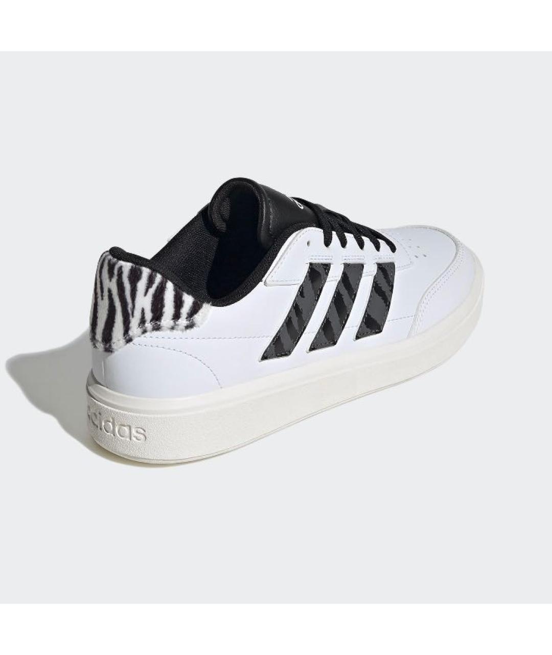ADIDAS Белые кожаные низкие кроссовки / кеды, фото 5