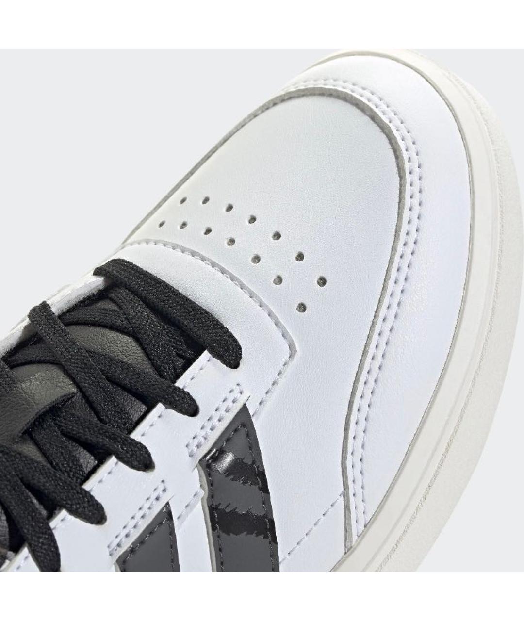 ADIDAS Белые кожаные низкие кроссовки / кеды, фото 8
