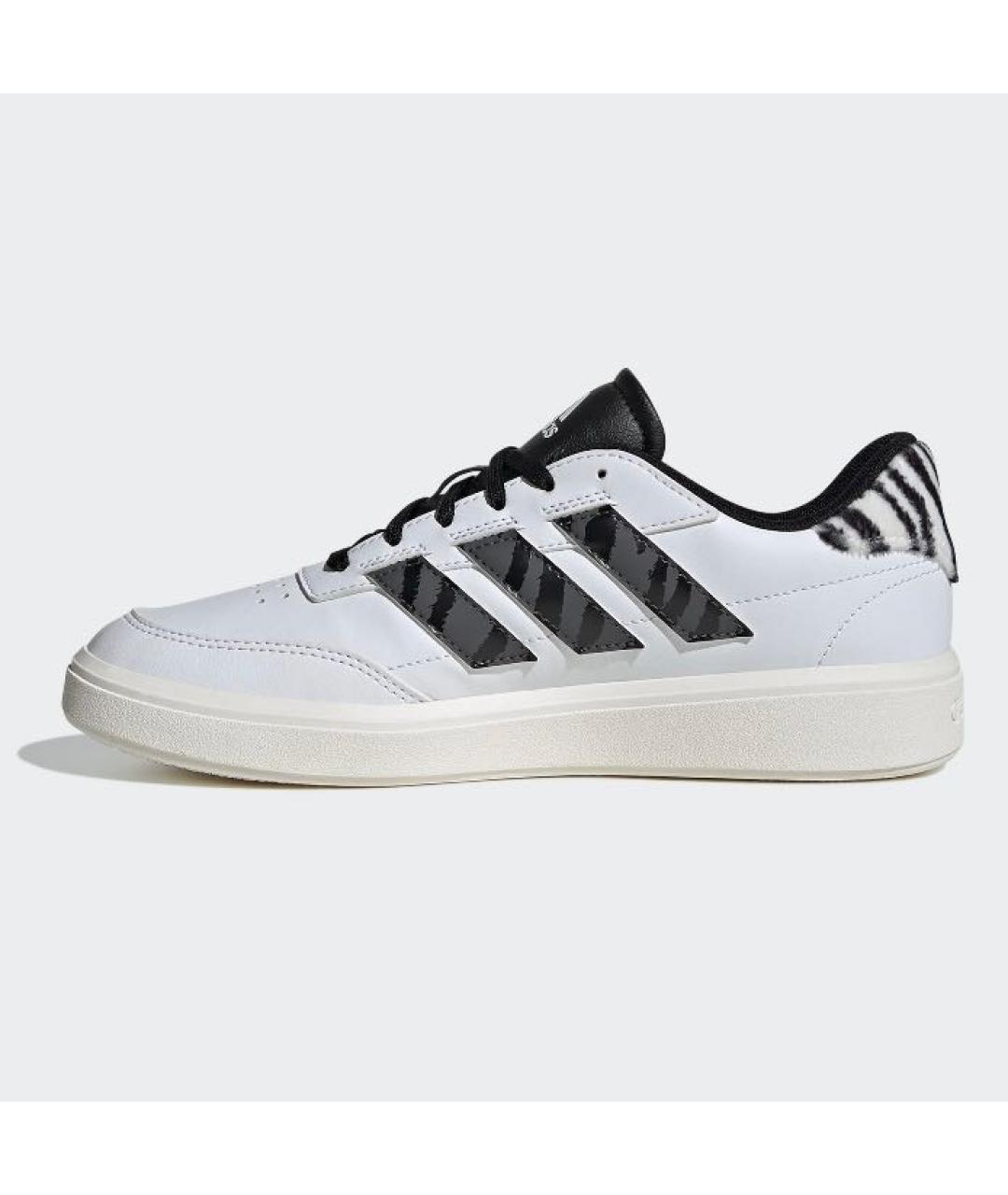 ADIDAS Белые кожаные низкие кроссовки / кеды, фото 6