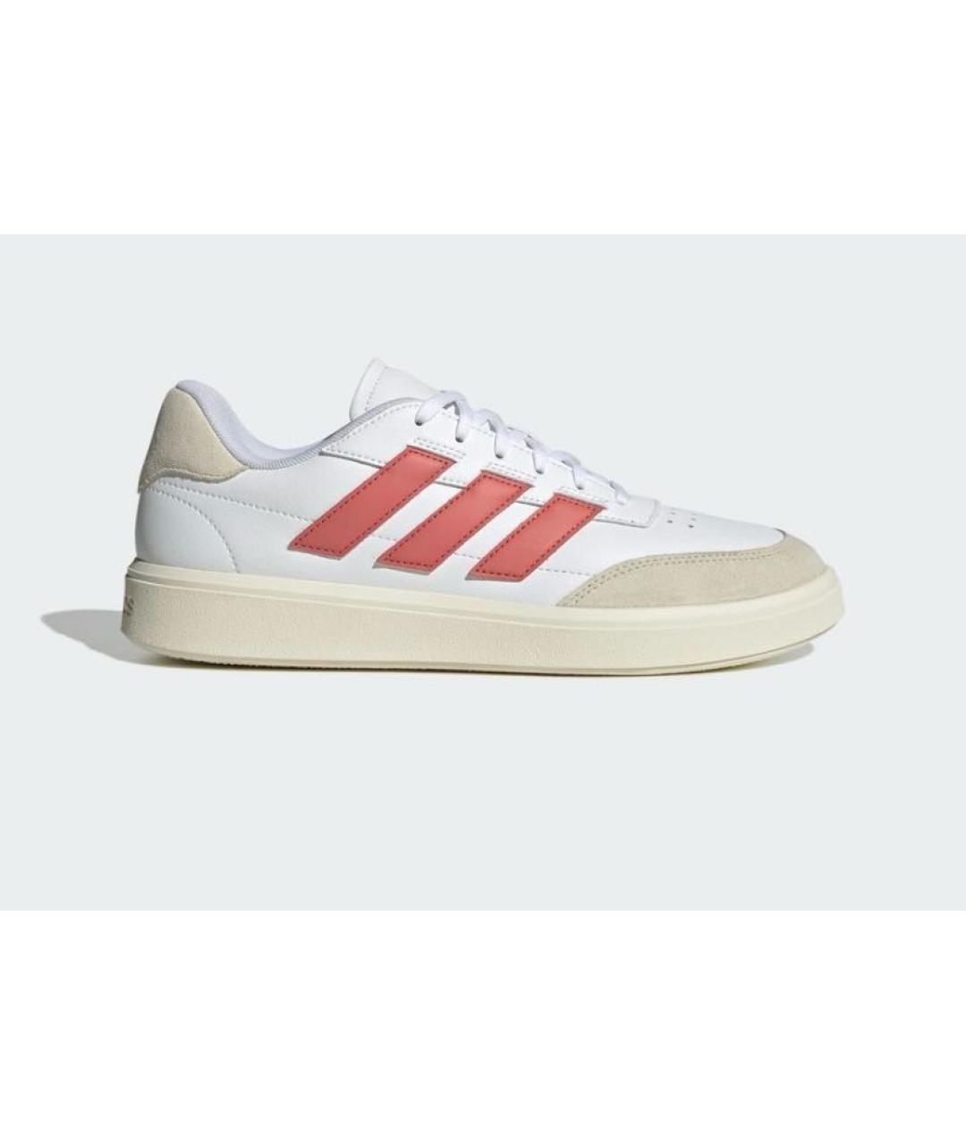 ADIDAS Белые кожаные низкие кроссовки / кеды, фото 7