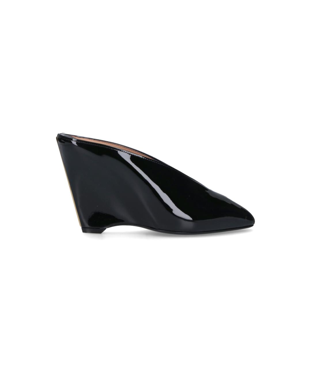 FERRAGAMO Черные кожаные туфли, фото 1