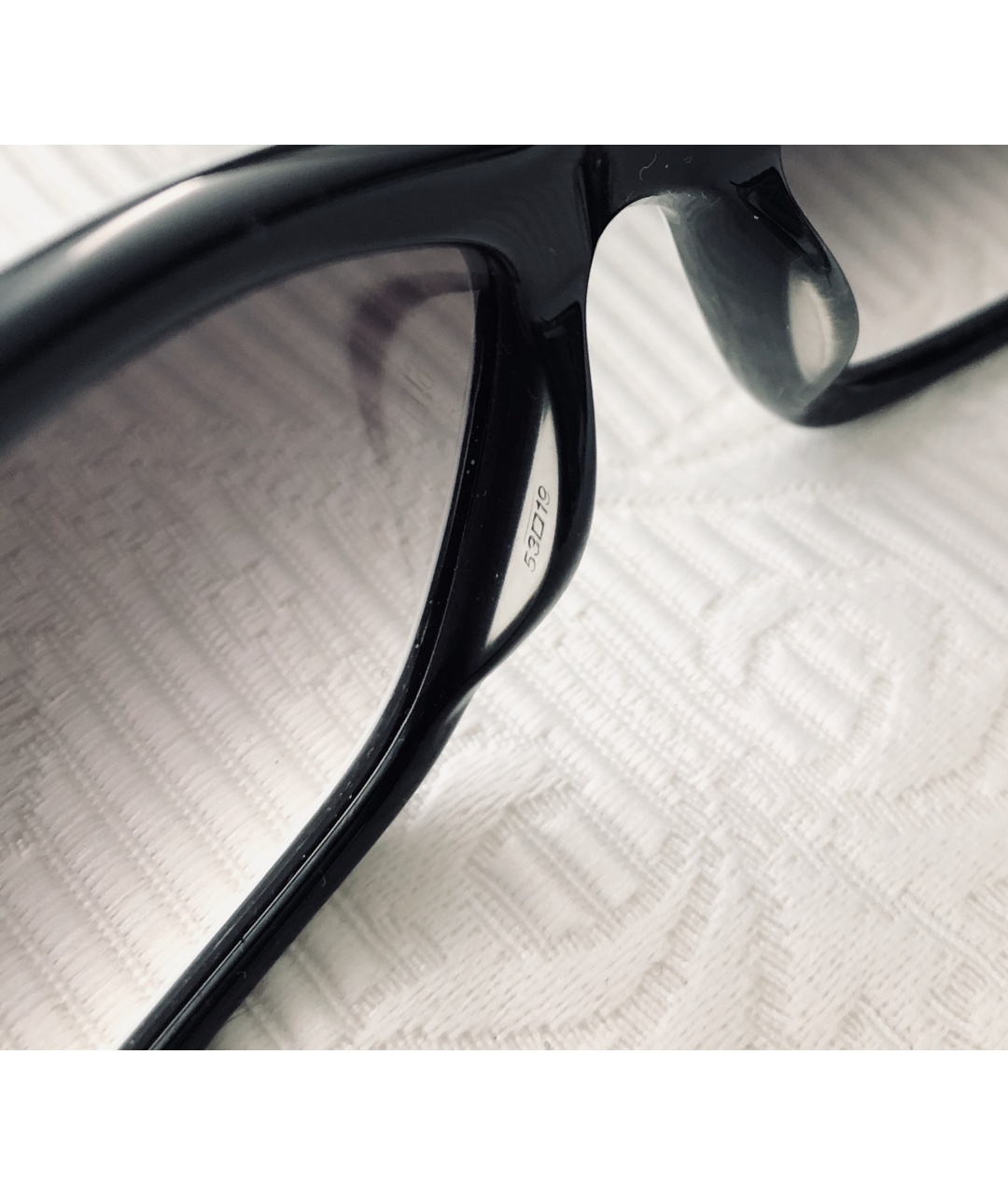 KARL LAGERFELD Белые пластиковые солнцезащитные очки, фото 5