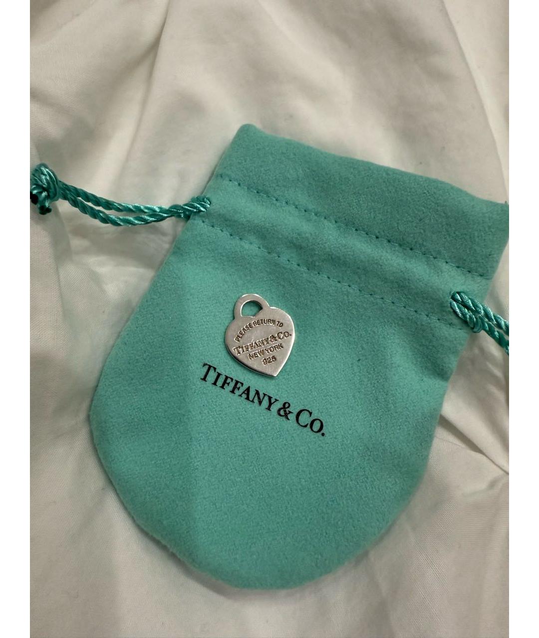 TIFFANY&CO Серебряная серебряная подвеска, фото 4