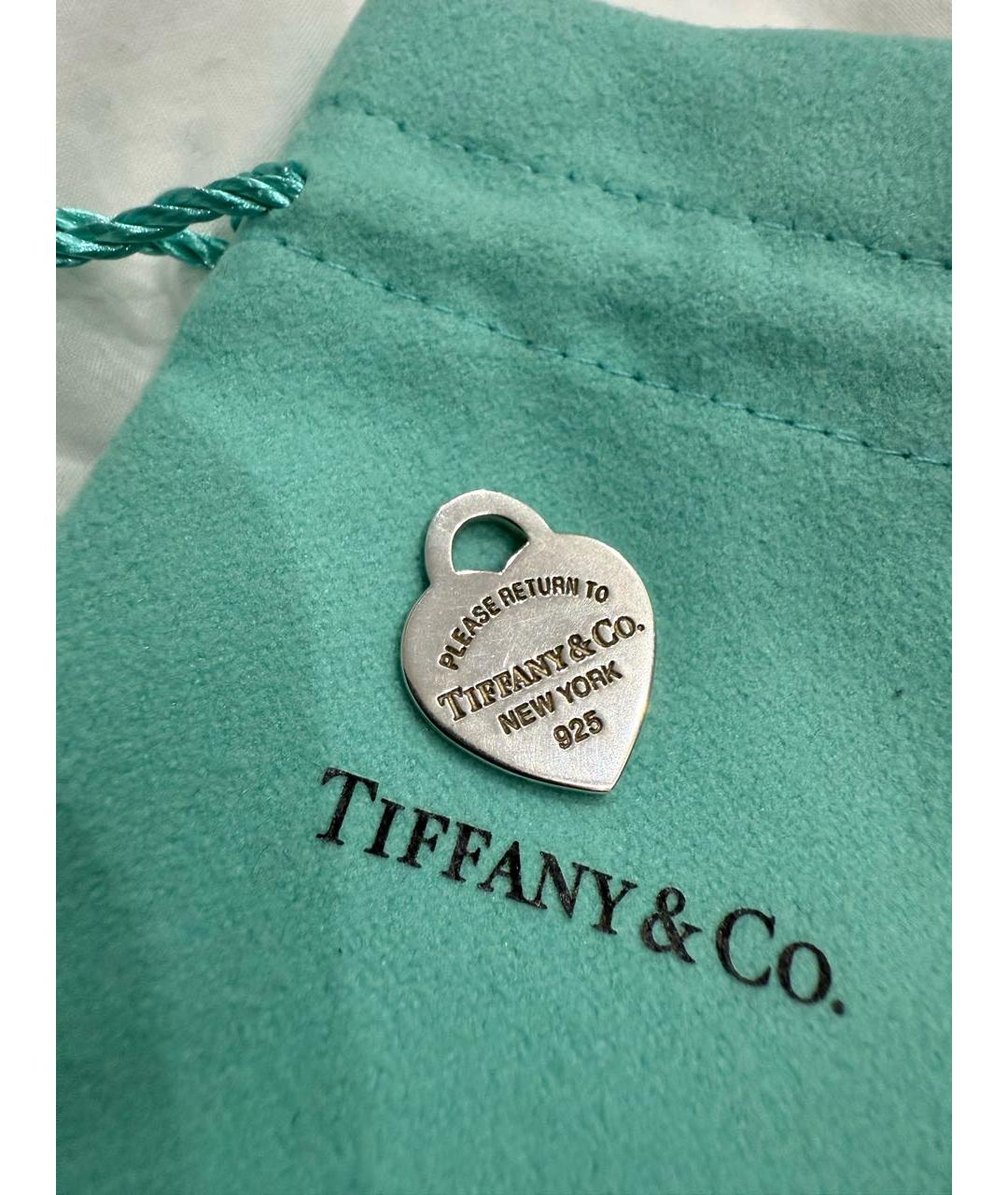 TIFFANY&CO Серебряная серебряная подвеска, фото 2