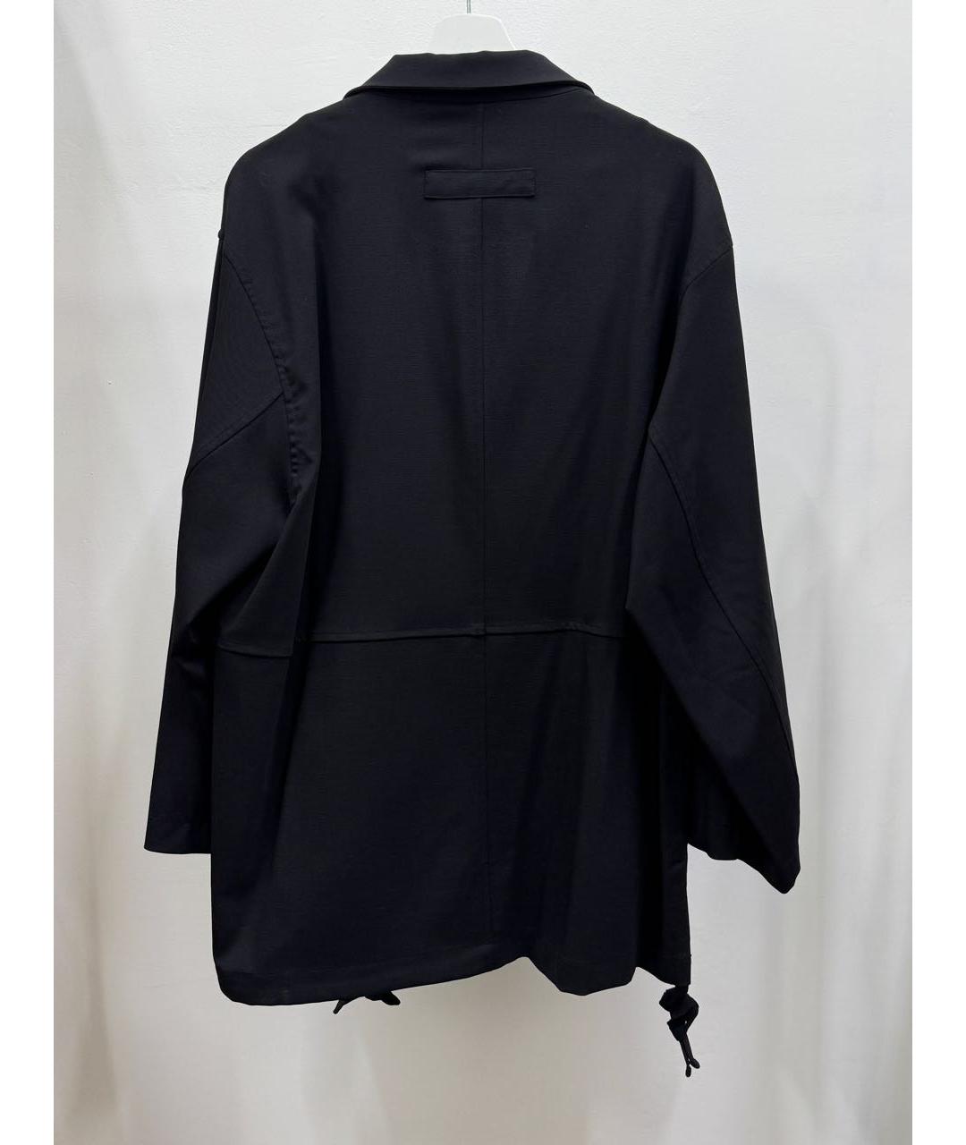 JACQUEMUS Черный шерстяной пиджак, фото 6