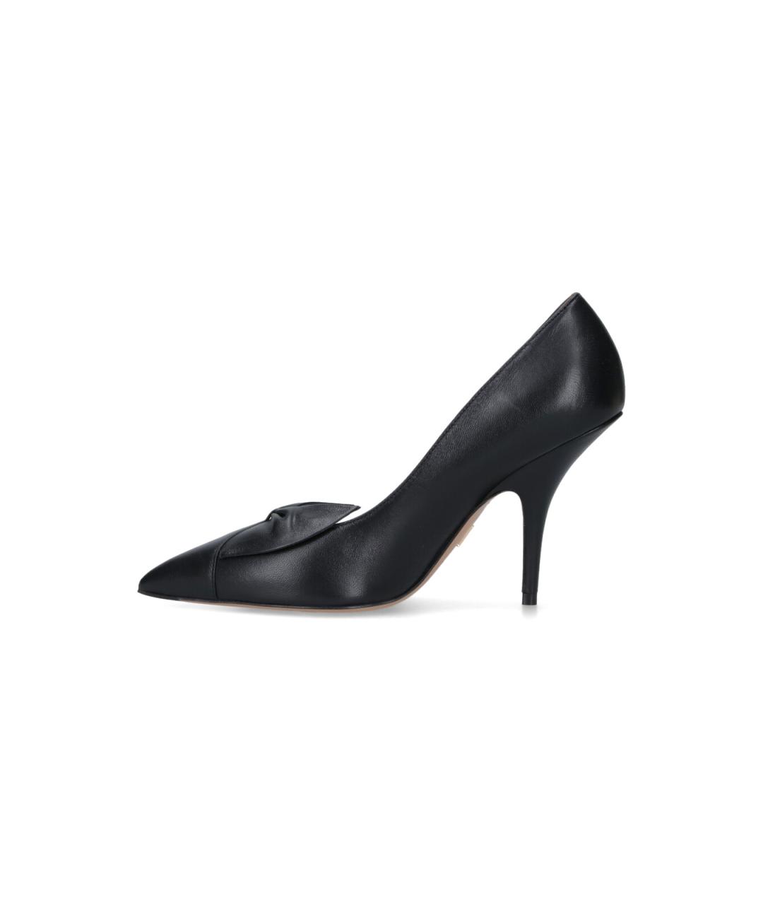 FERRAGAMO Черные кожаные туфли, фото 3