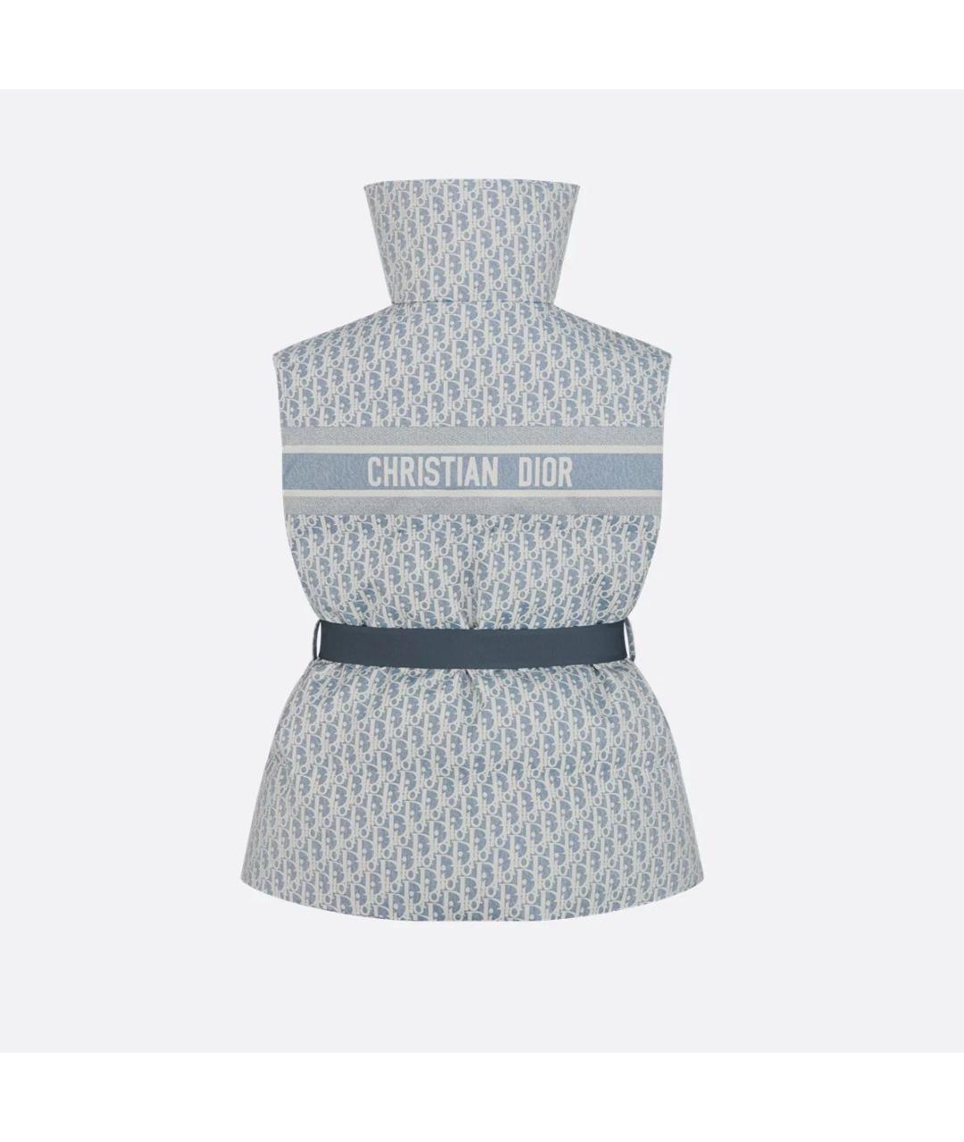 CHRISTIAN DIOR Голубой жилет, фото 2
