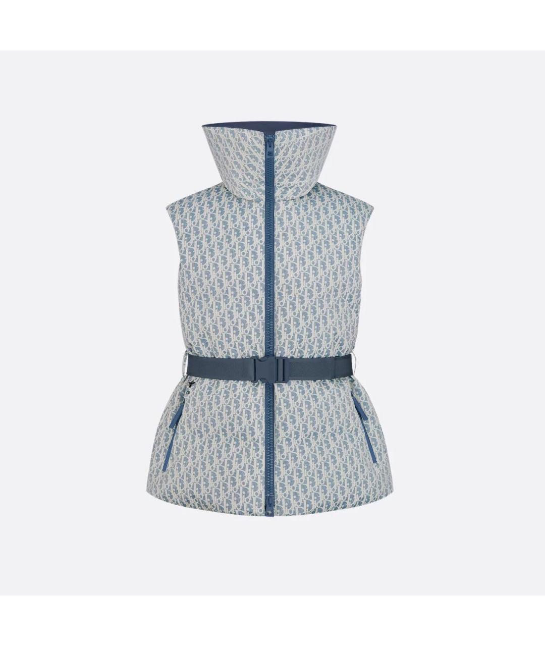 CHRISTIAN DIOR Голубой жилет, фото 3