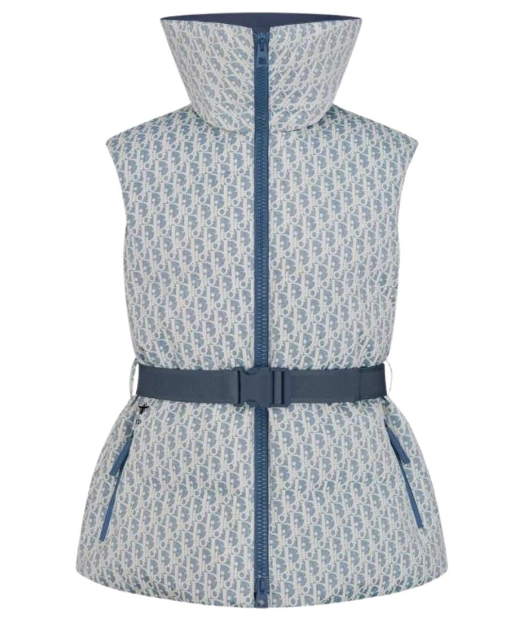 CHRISTIAN DIOR Голубой жилет, фото 1