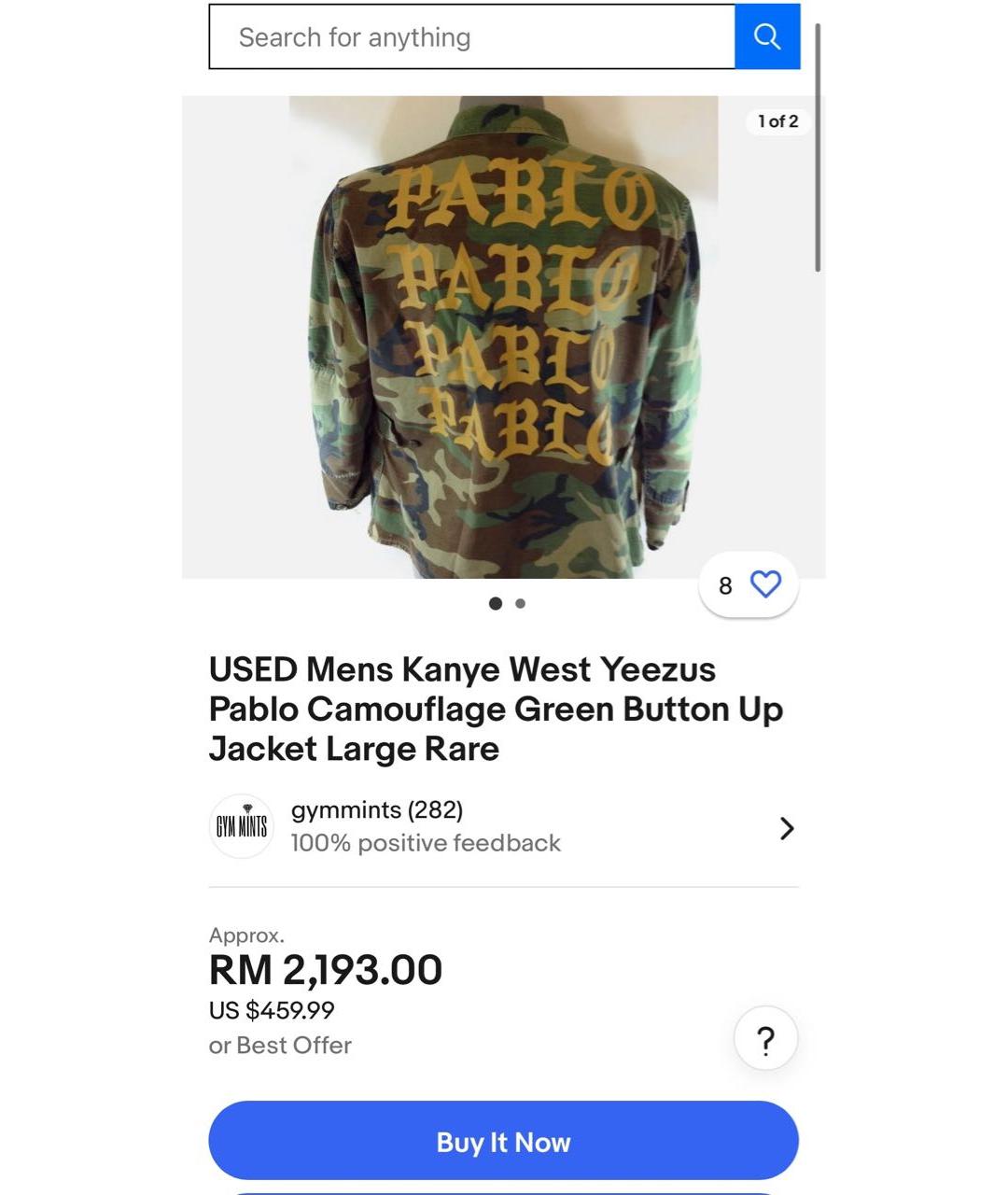 Kanye West Мульти хлопковая куртка, фото 7