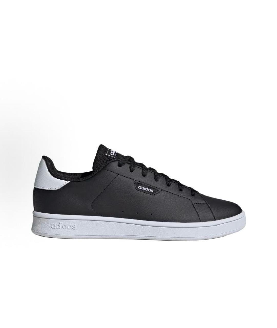 ADIDAS Черные кожаные низкие кроссовки / кеды, фото 3