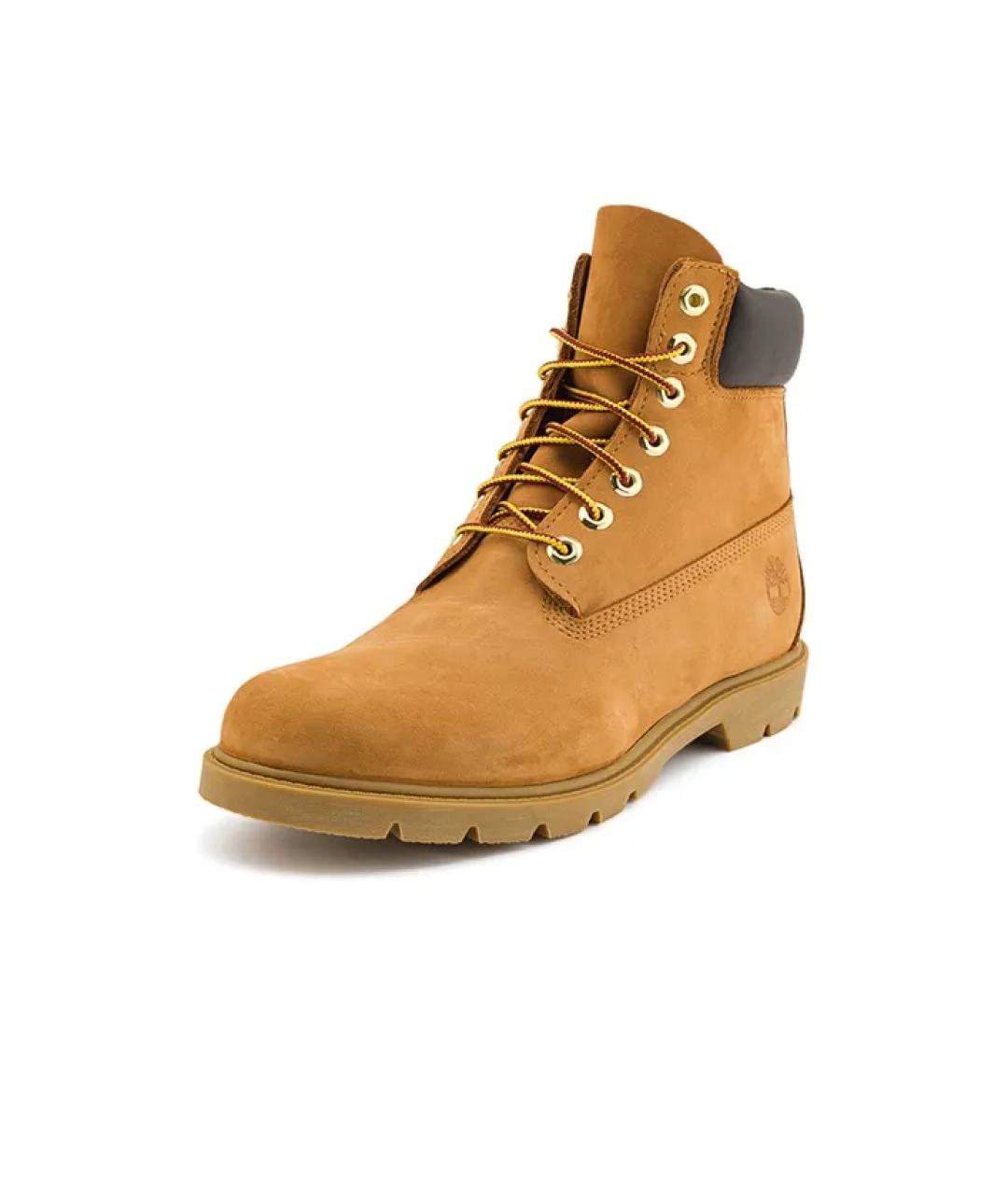 TIMBERLAND Бежевые кожаные высокие ботинки, фото 3