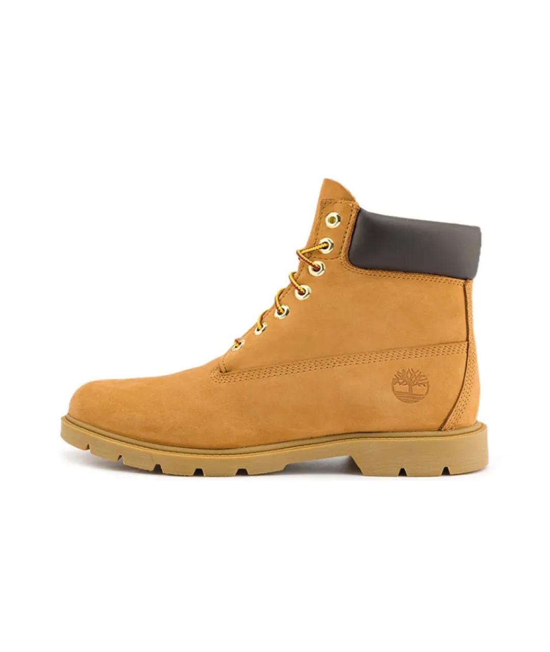 TIMBERLAND Бежевые кожаные высокие ботинки, фото 6