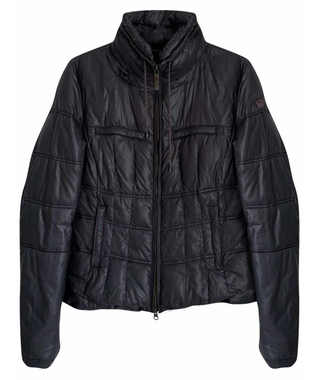 ARMANI JEANS Антрацитовая полиамидовая куртка, фото 1