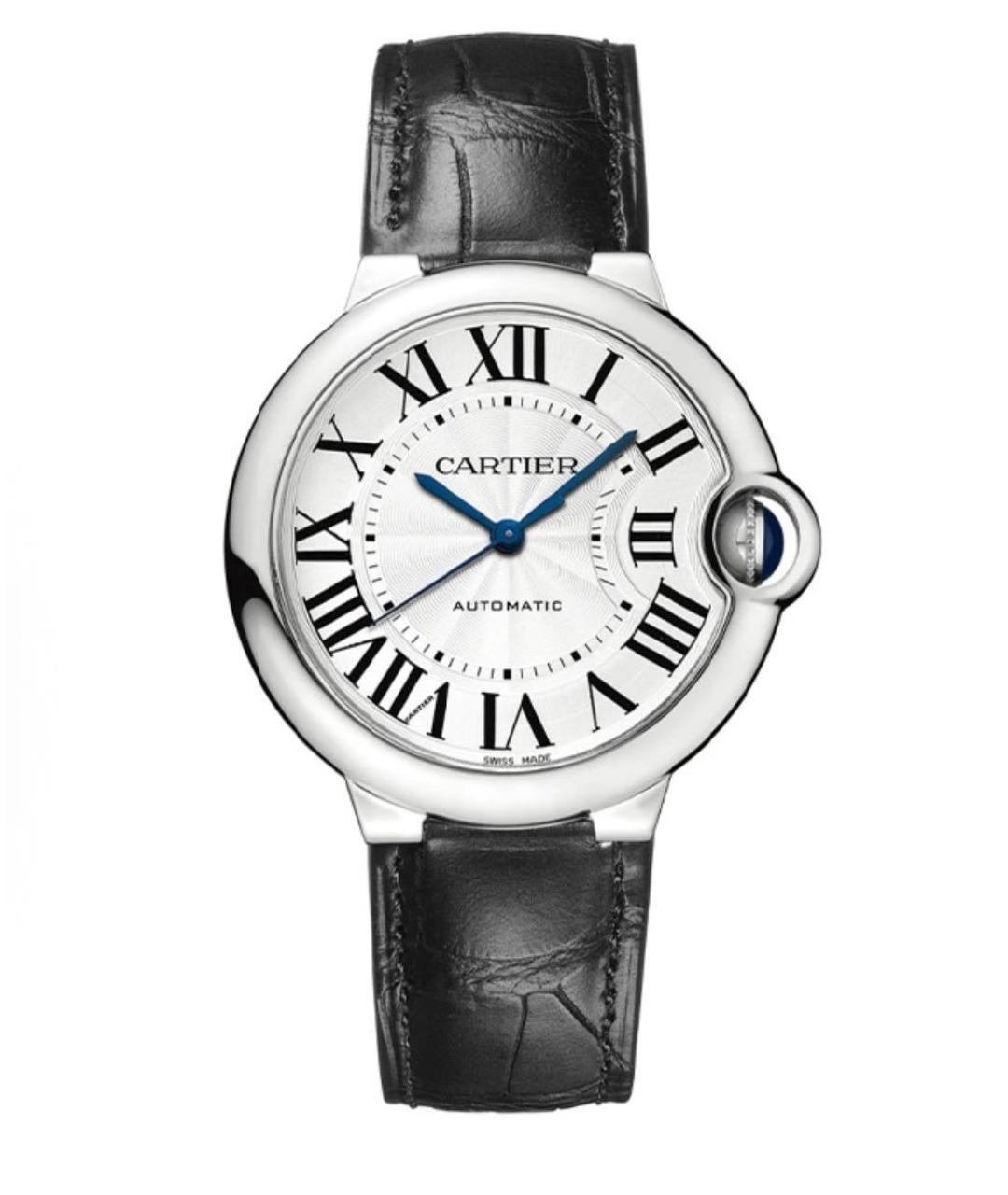 CARTIER Белые металлические часы, фото 6