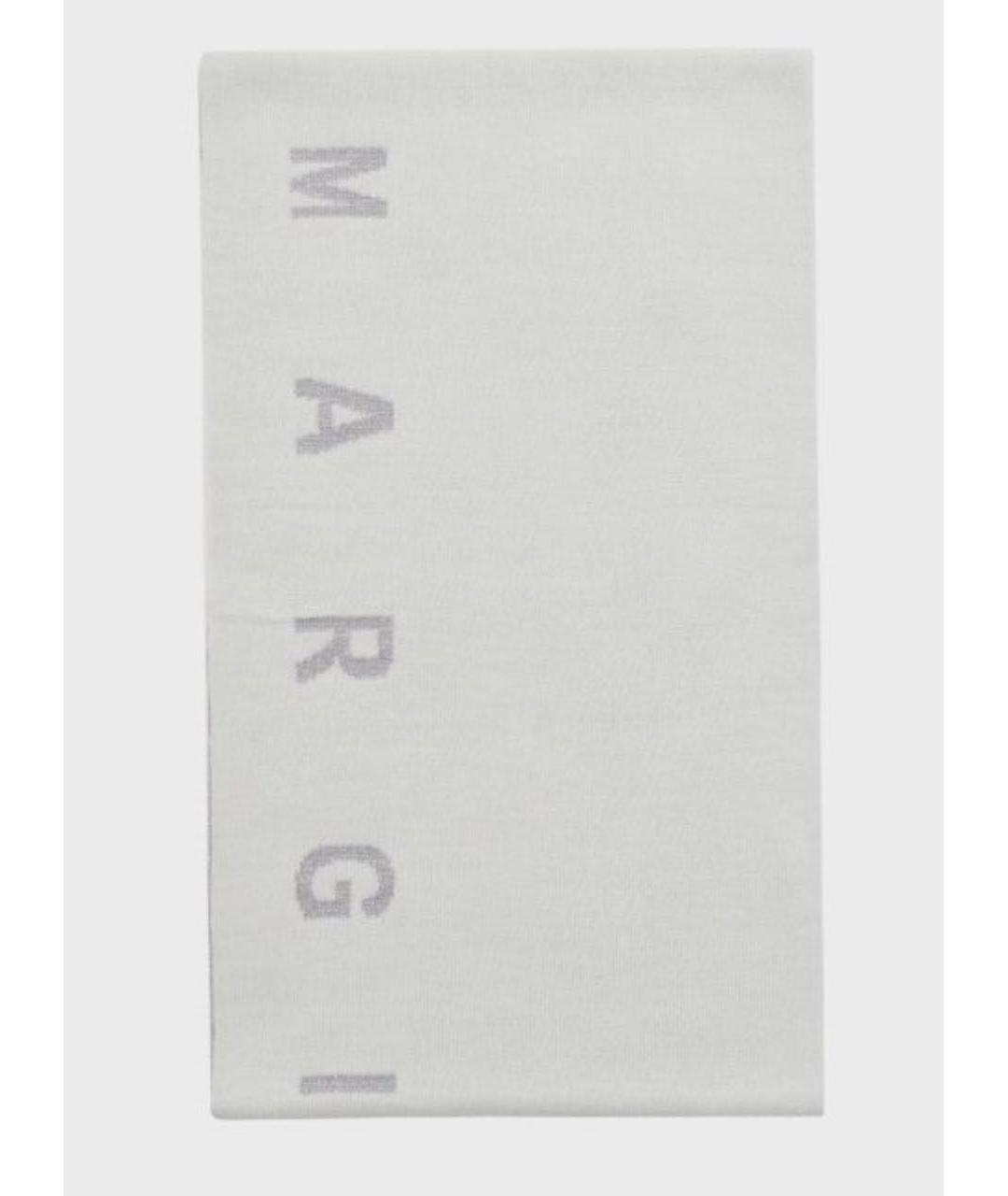 MM6 MAISON MARGIELA Белый шарф, фото 2
