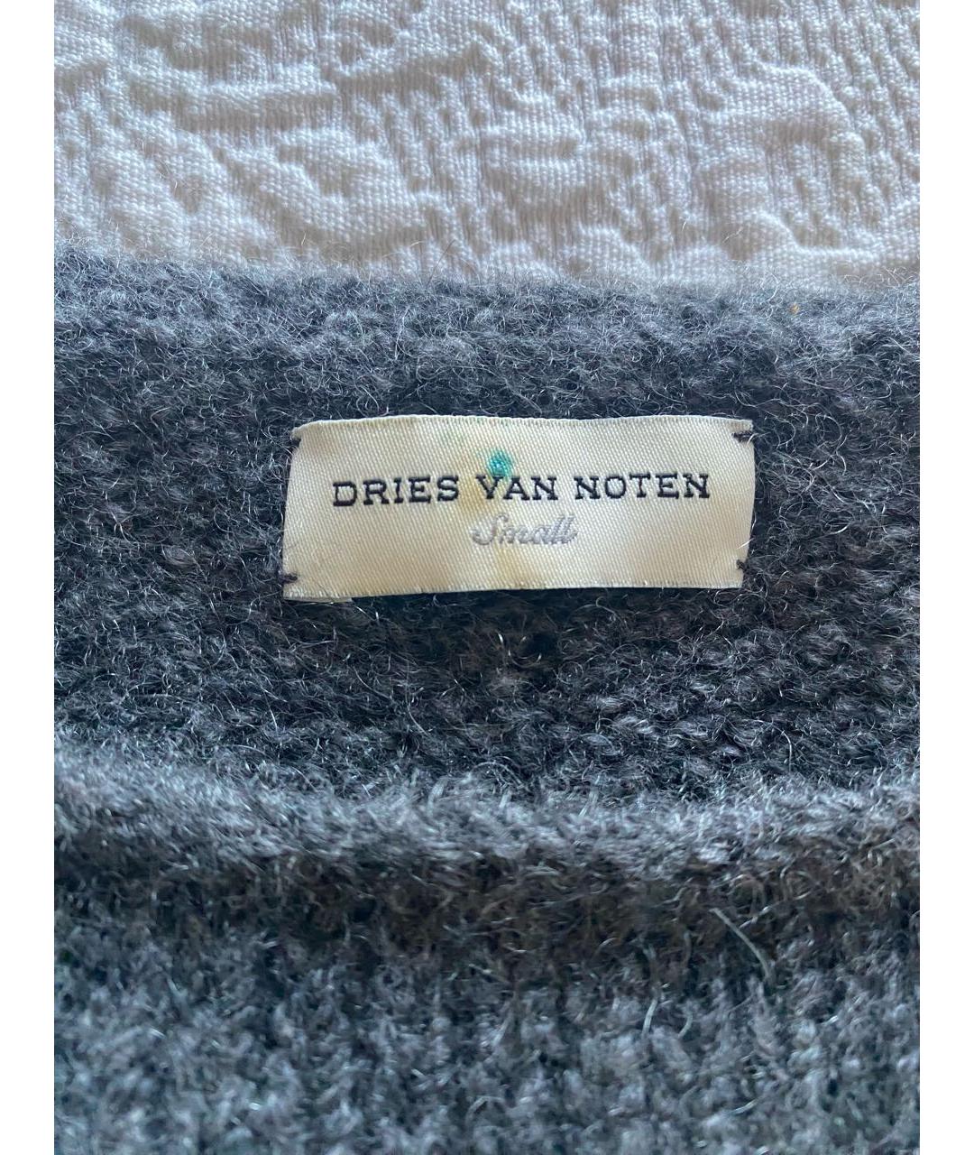 DRIES VAN NOTEN Зеленый кашемировый джемпер / свитер, фото 7
