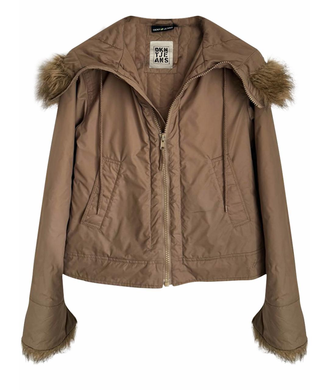 DKNY Хаки куртка, фото 1