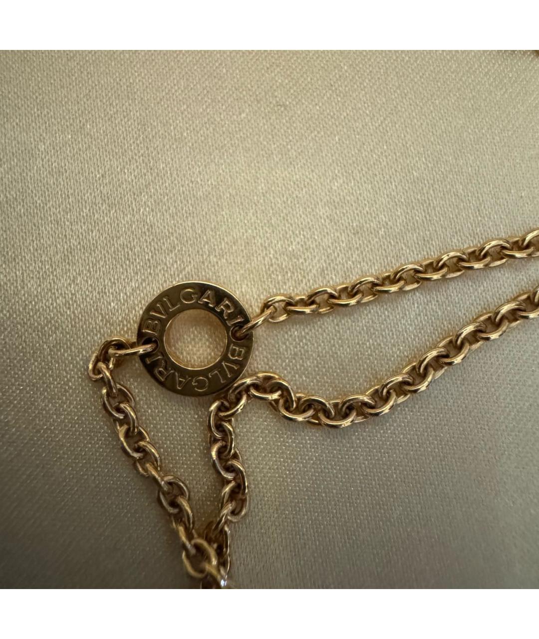 BVLGARI Белый кулон из розового золота, фото 5