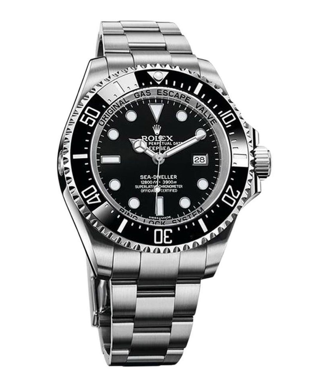 ROLEX Серебряные металлические часы, фото 5