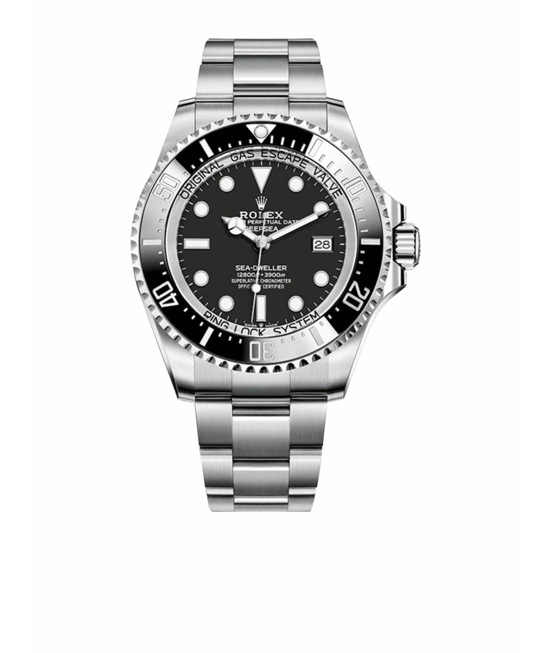 ROLEX Серебряные металлические часы, фото 1