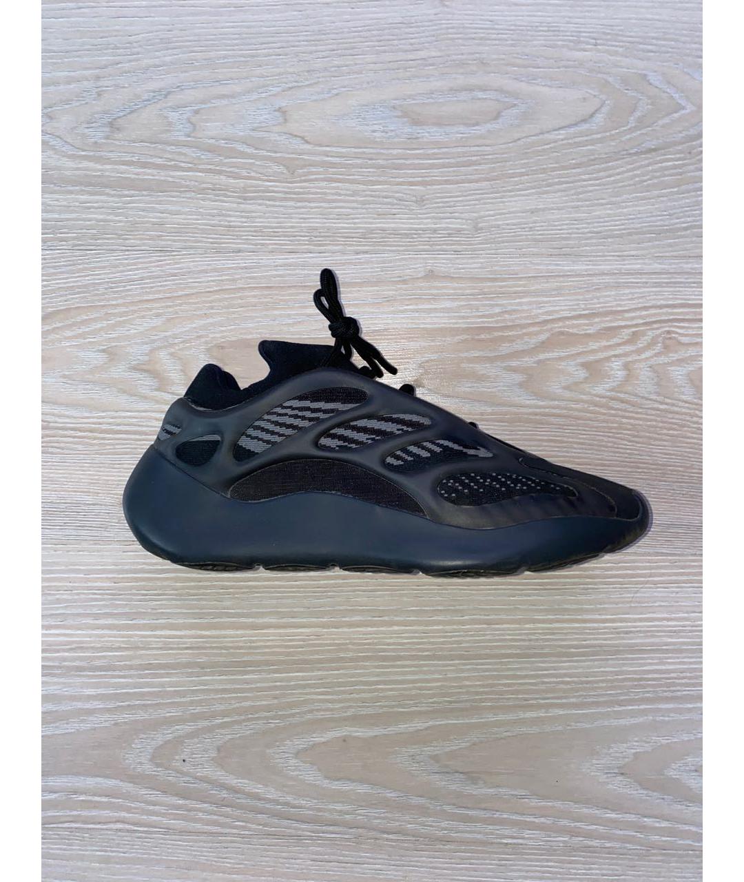 ADIDAS YEEZY Черные низкие кроссовки / кеды, фото 8