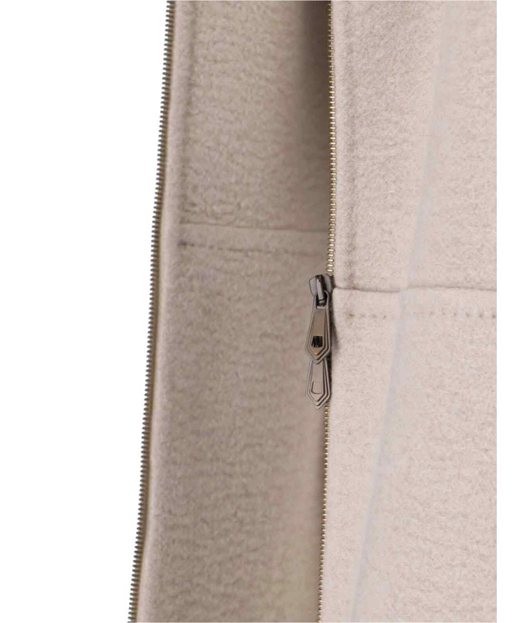 MAX MARA Бежевая кашемировая куртка, фото 5