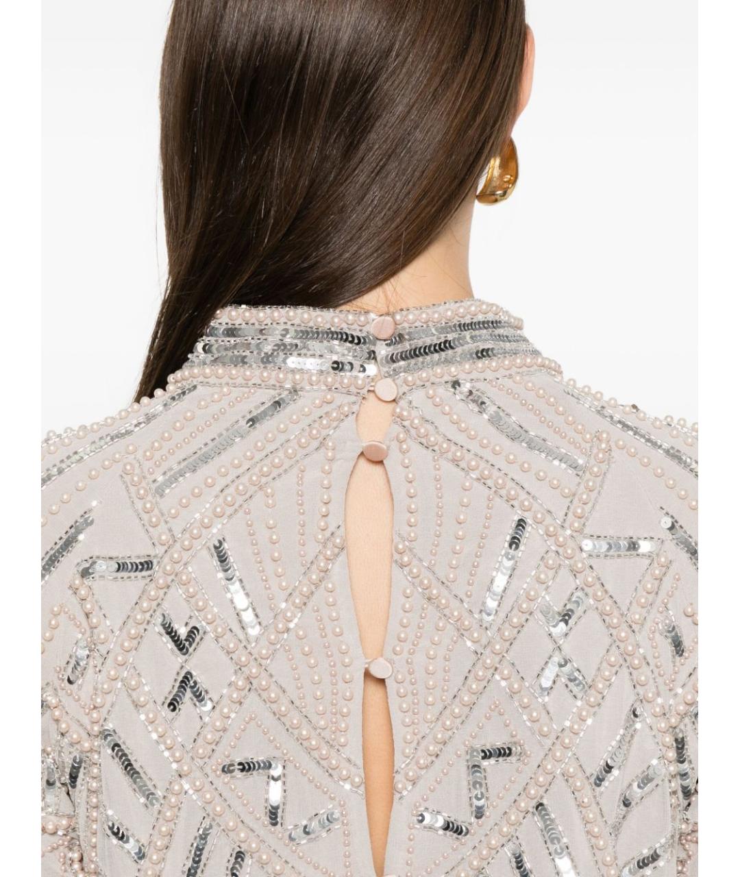 FORTE FORTE Бежевая полиэстеровая блузы, фото 2