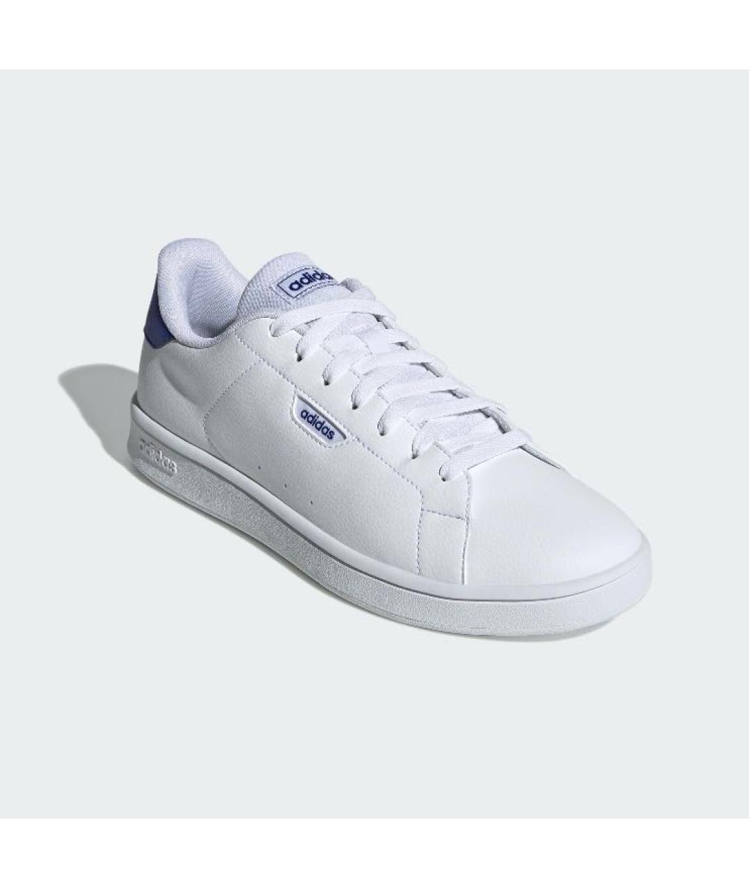 ADIDAS Белые кожаные низкие кроссовки / кеды, фото 4