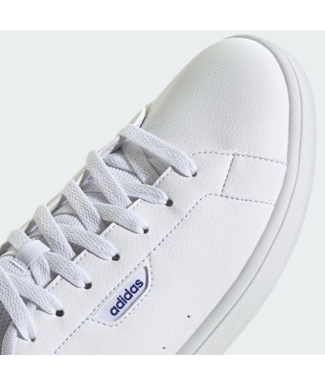 ADIDAS Белые кожаные низкие кроссовки / кеды, фото 8