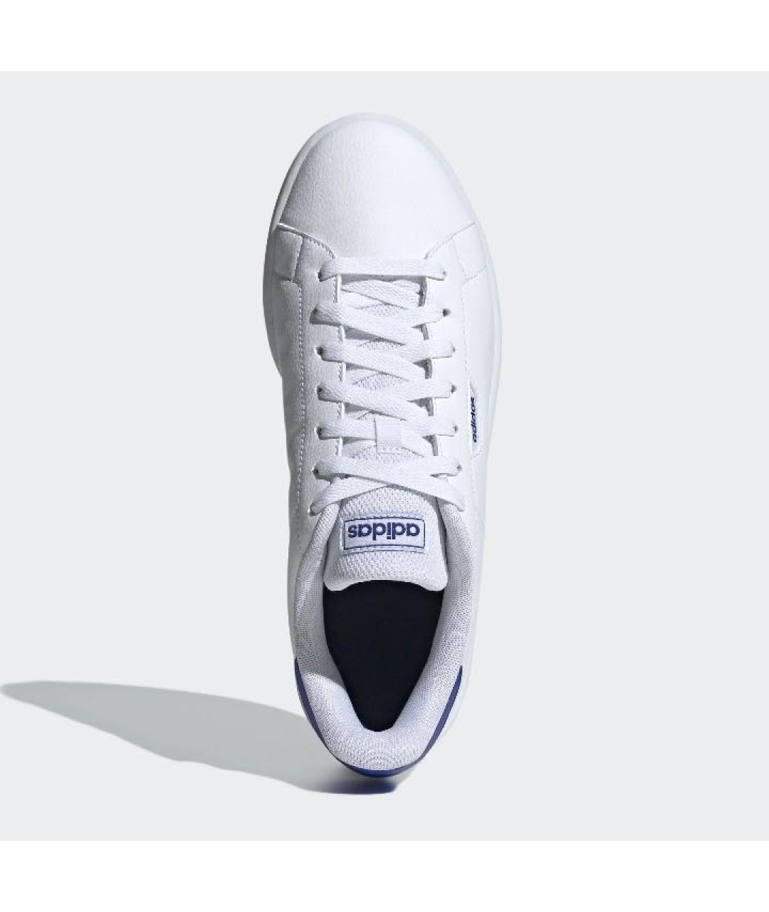 ADIDAS Белые кожаные низкие кроссовки / кеды, фото 2