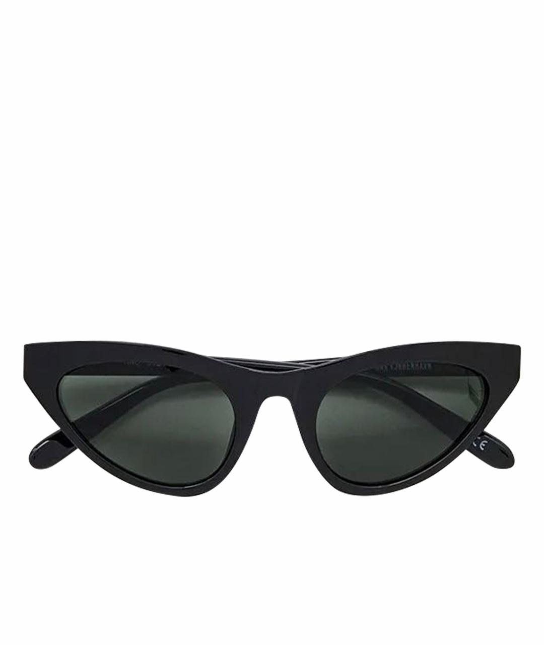 MAISON MARGIELA Черные пластиковые солнцезащитные очки, фото 1