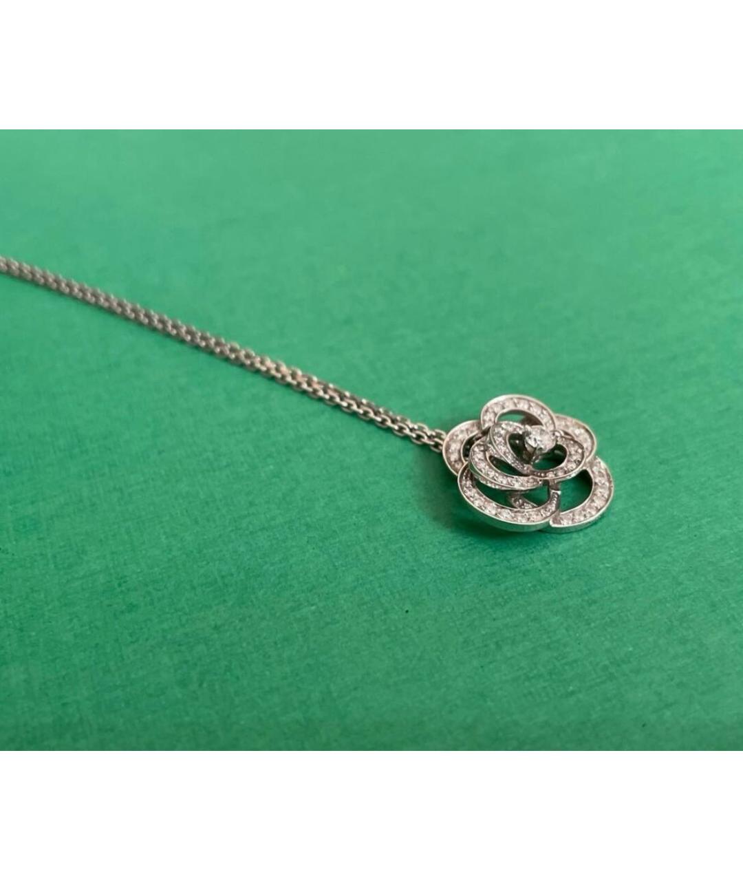 CHANEL Белый кулон из белого золота, фото 3