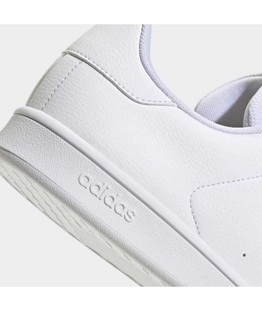 ADIDAS Белые кожаные низкие кроссовки / кеды, фото 8