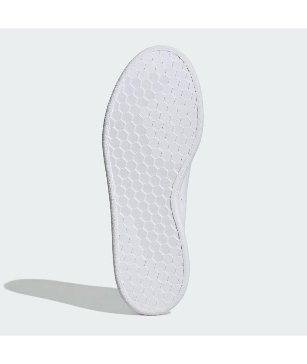 ADIDAS Белые кожаные низкие кроссовки / кеды, фото 3