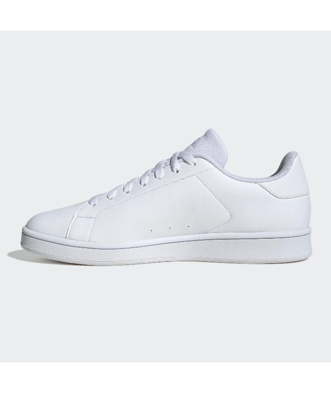 ADIDAS Белые кожаные низкие кроссовки / кеды, фото 6