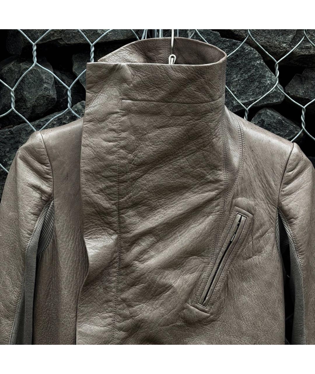 RICK OWENS Кожаное пальто, фото 2