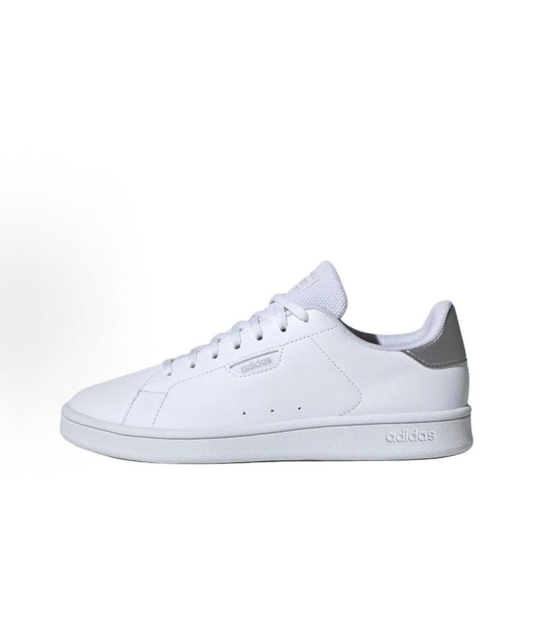 ADIDAS Белые кожаные низкие кроссовки / кеды, фото 2