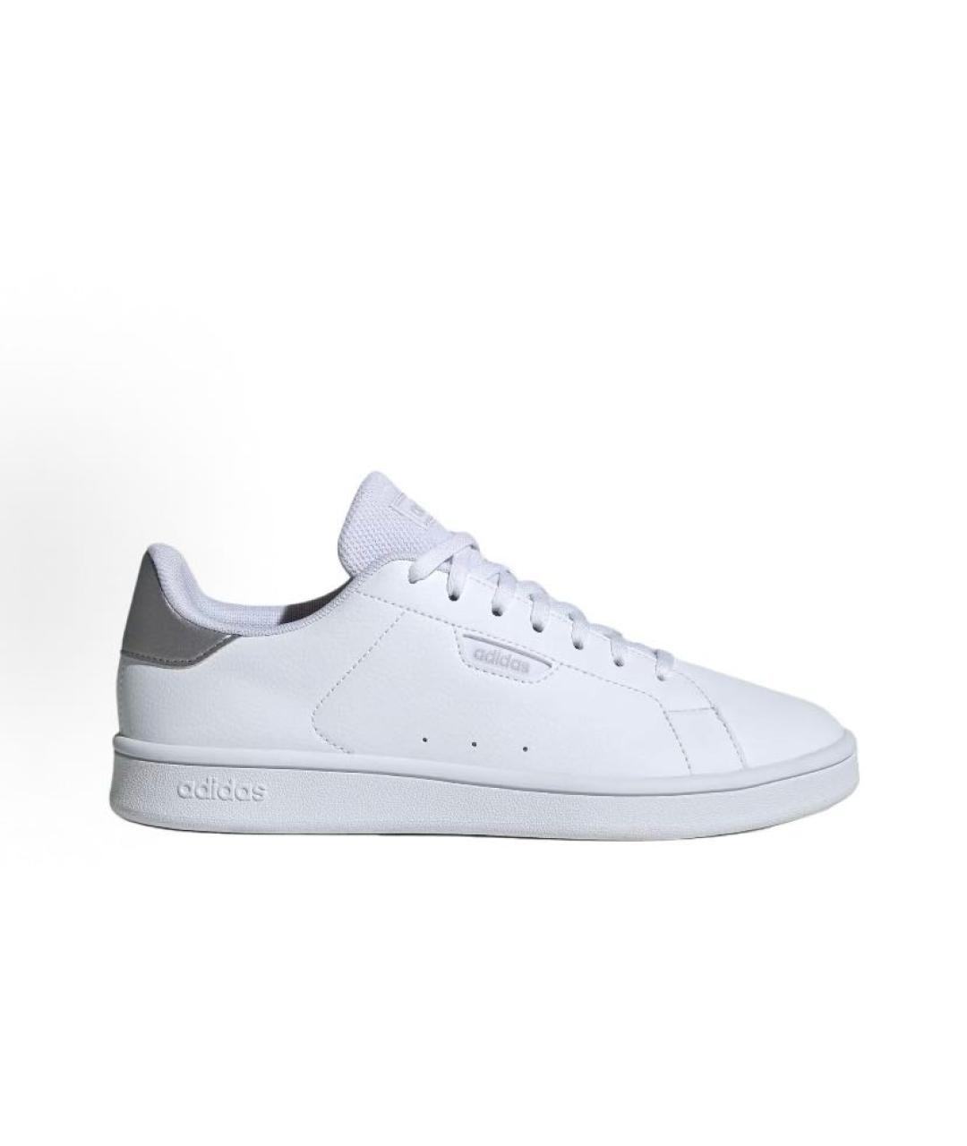 ADIDAS Белые кожаные низкие кроссовки / кеды, фото 3