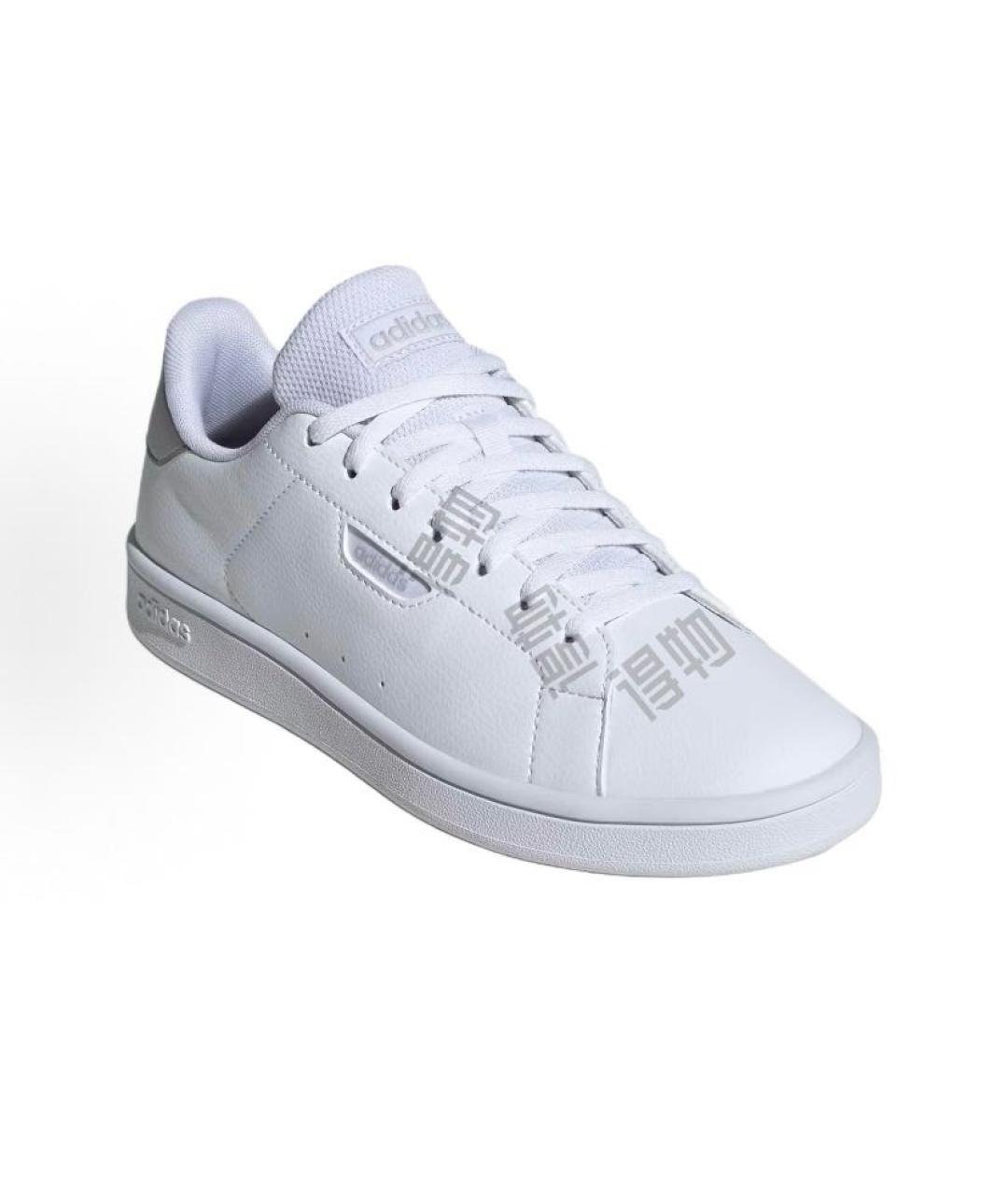 ADIDAS Белые кожаные низкие кроссовки / кеды, фото 4