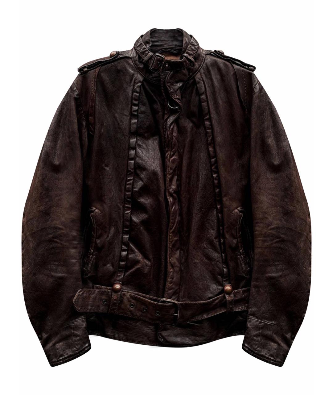 YOHJI YAMAMOTO Кожаная куртка, фото 1