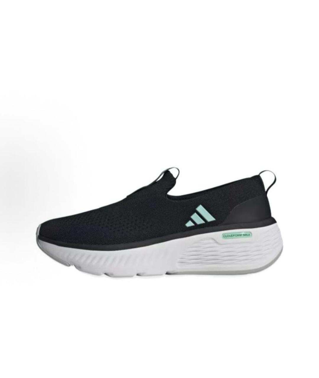 ADIDAS Черные текстильные низкие кроссовки / кеды, фото 2