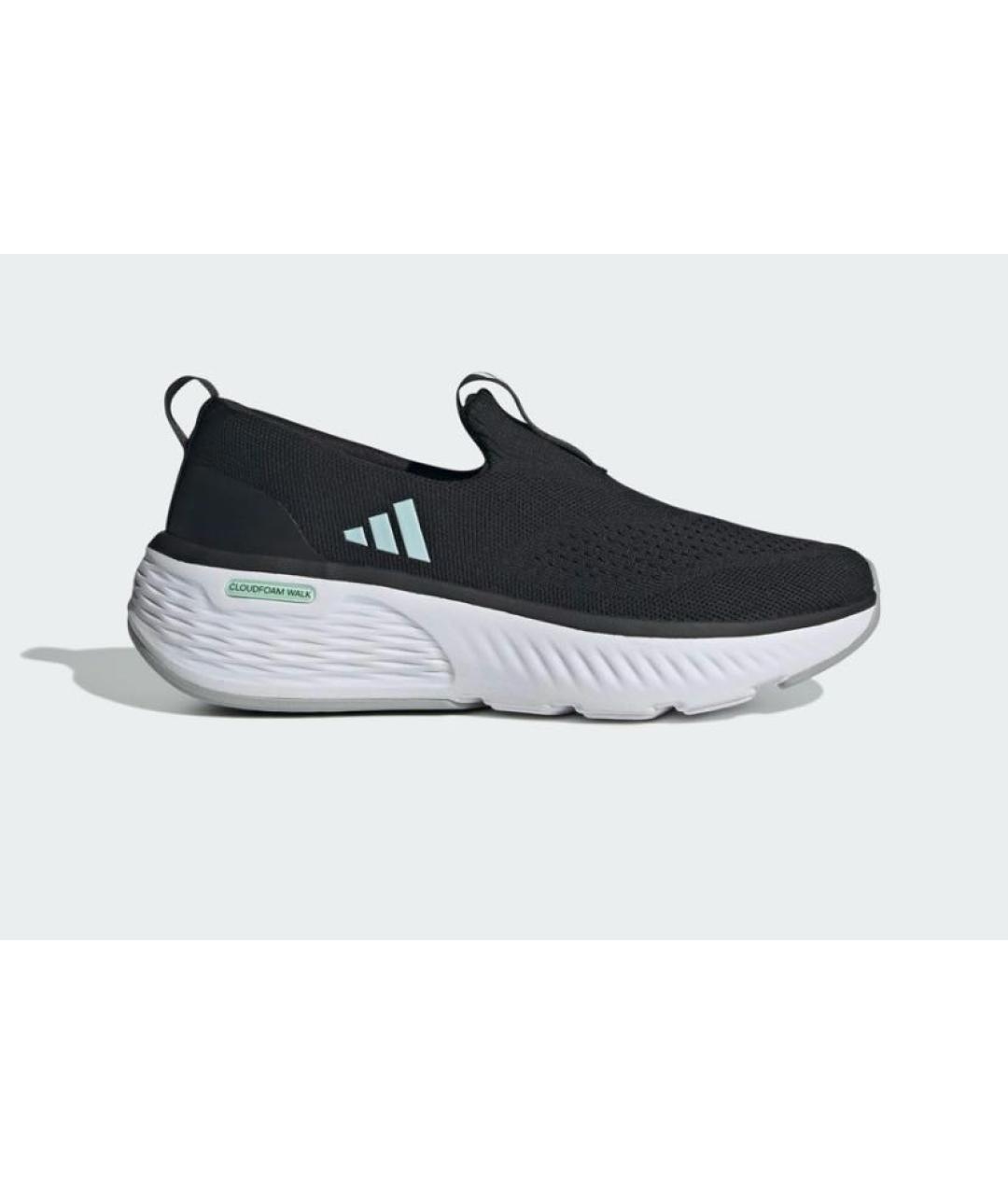 ADIDAS Черные текстильные низкие кроссовки / кеды, фото 7