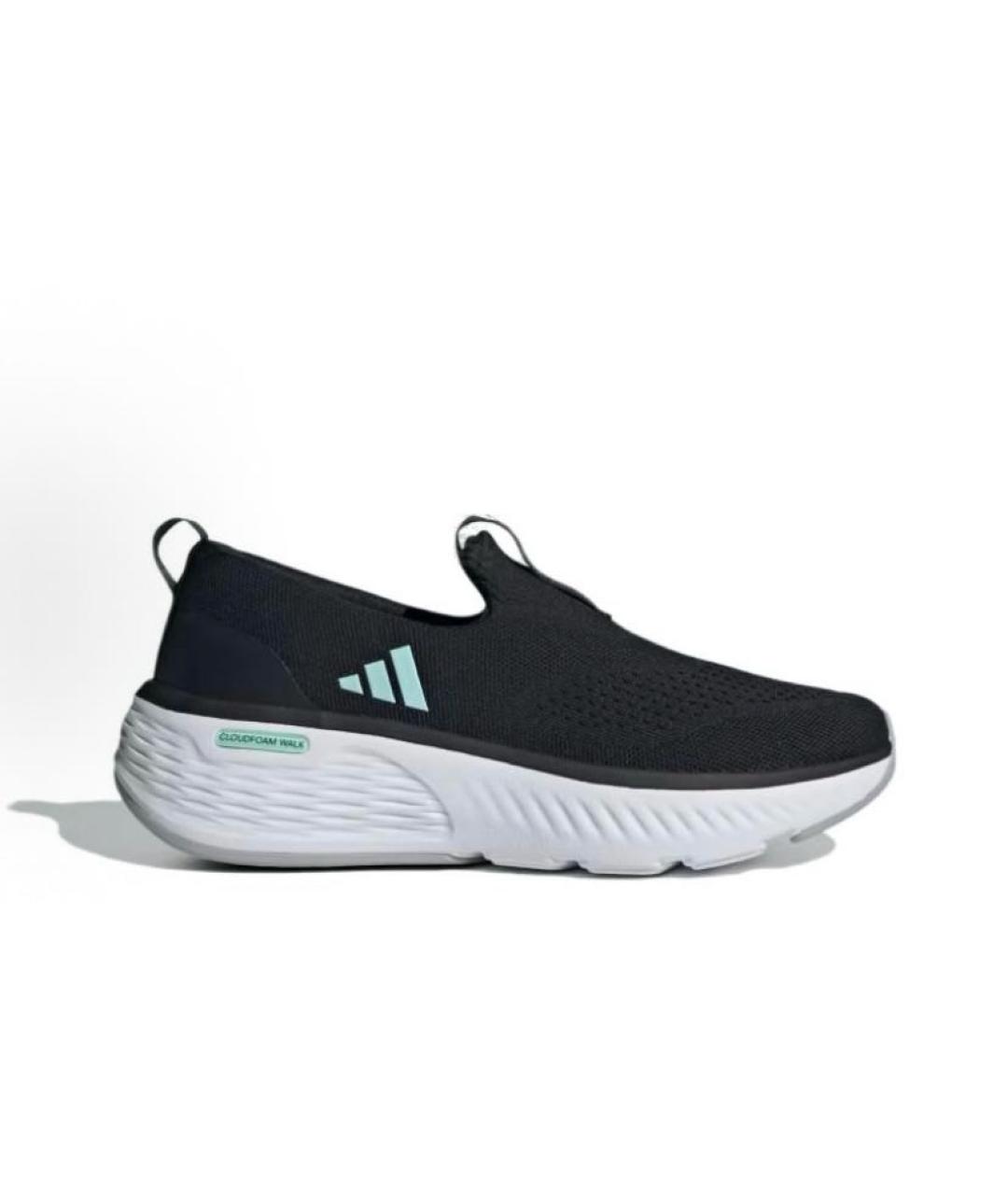 ADIDAS Черные текстильные низкие кроссовки / кеды, фото 3