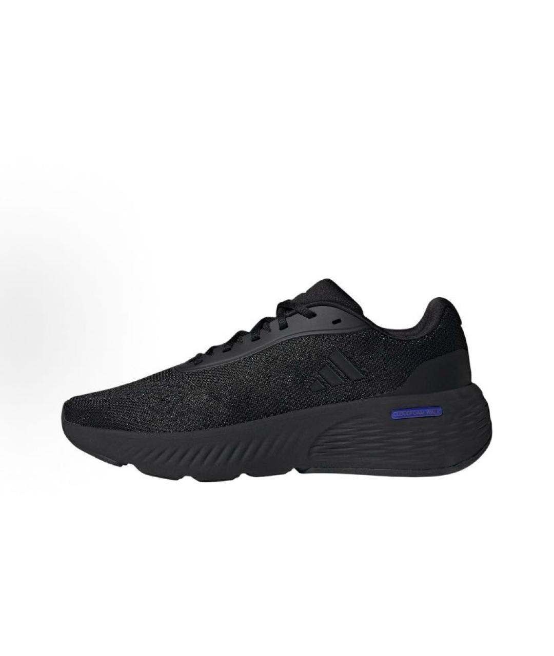 ADIDAS Черные текстильные низкие кроссовки / кеды, фото 2