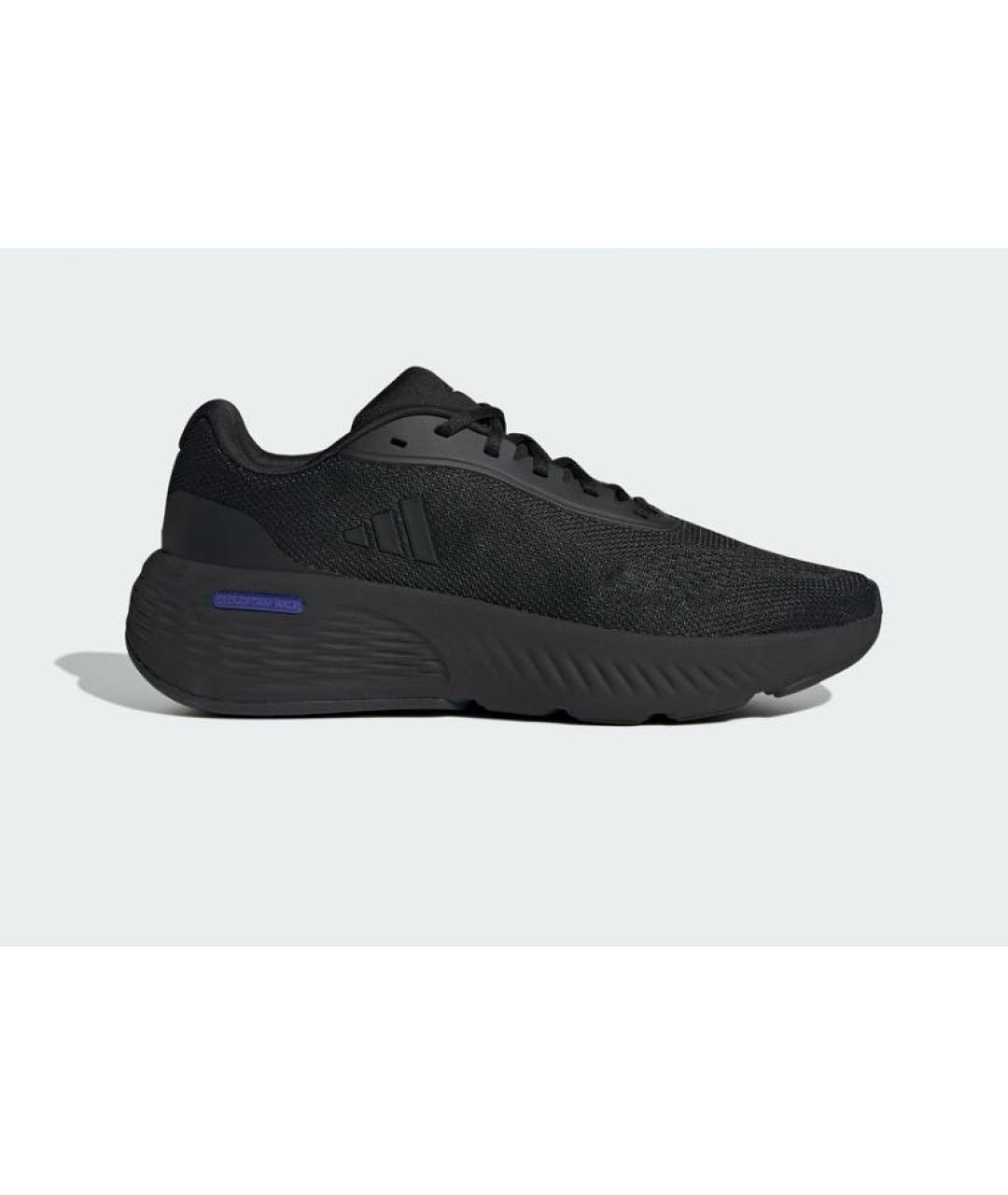 ADIDAS Черные текстильные низкие кроссовки / кеды, фото 7
